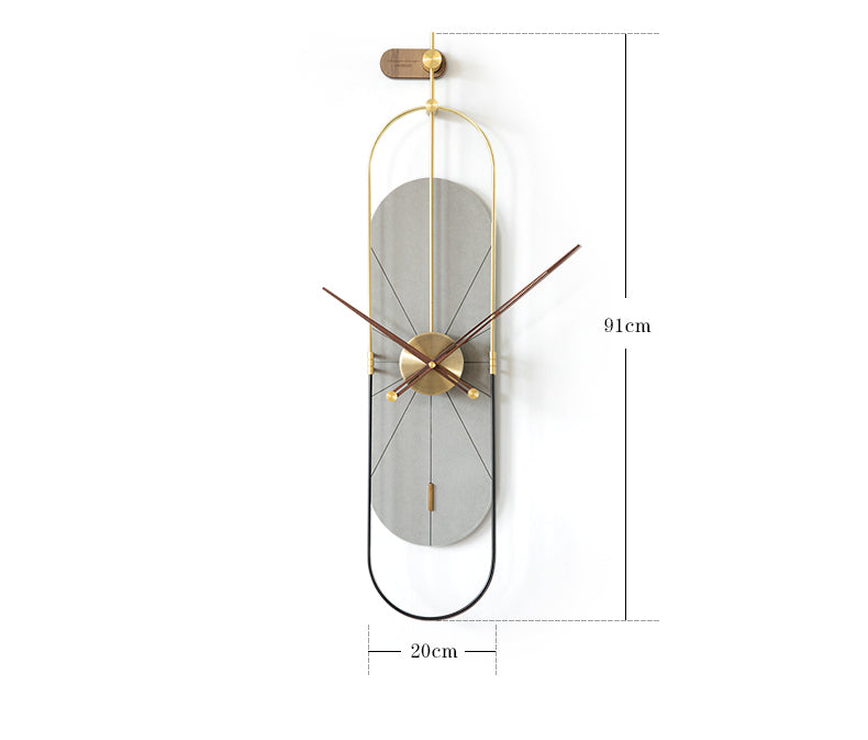 The Cosmic Creation - Luxe Wall Clock - Style 11