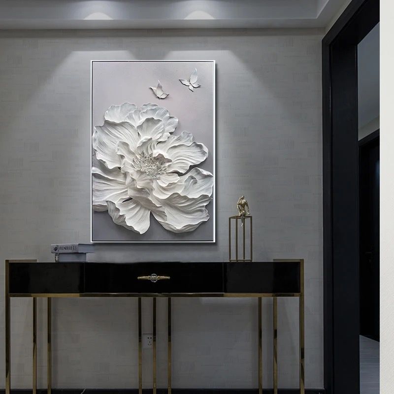 The Altruistic Flower Premium 3D Wall Art Style Style 2