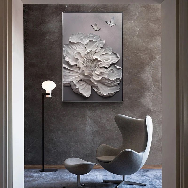 The Altruistic Flower Premium 3D Wall Art Style Style 2