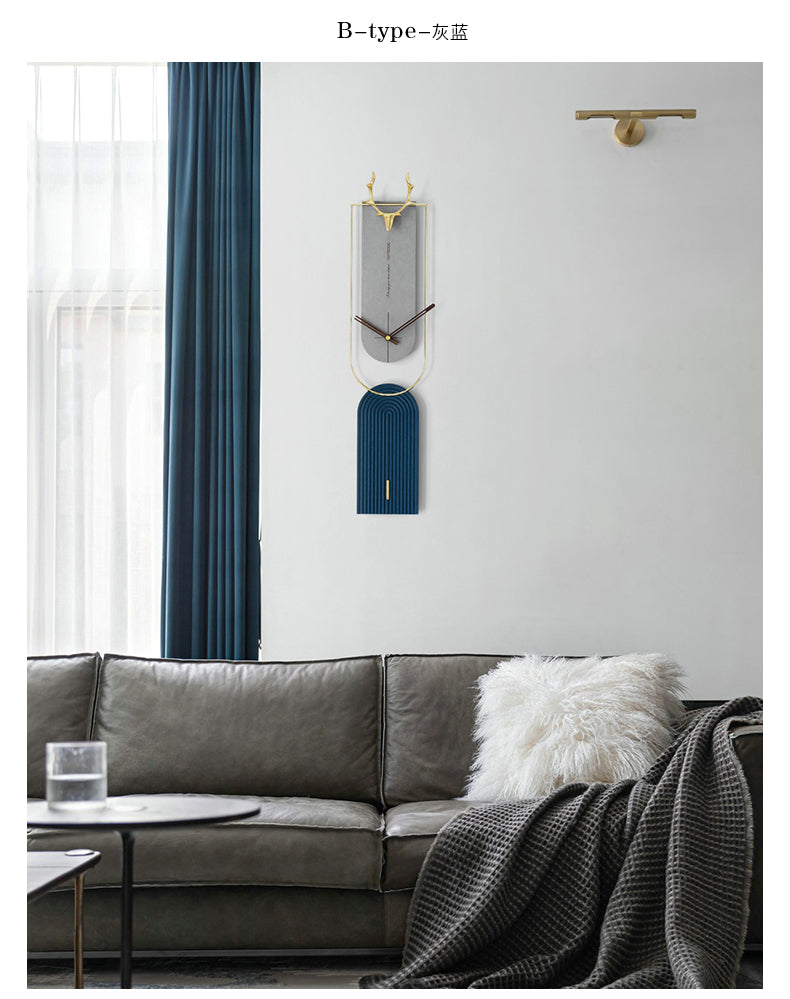 The Cosmic Creation - Luxe Wall Clock - Style 7