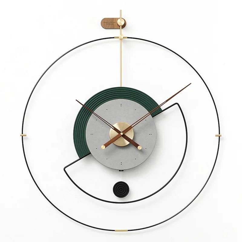 The Cosmic Creation - Luxe Wall Clock - Style 4
