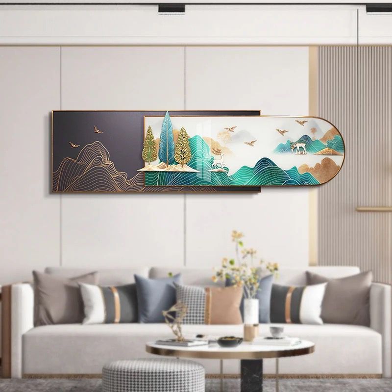 Mystic Valley - Nature Themed Premium Metal Wall Art