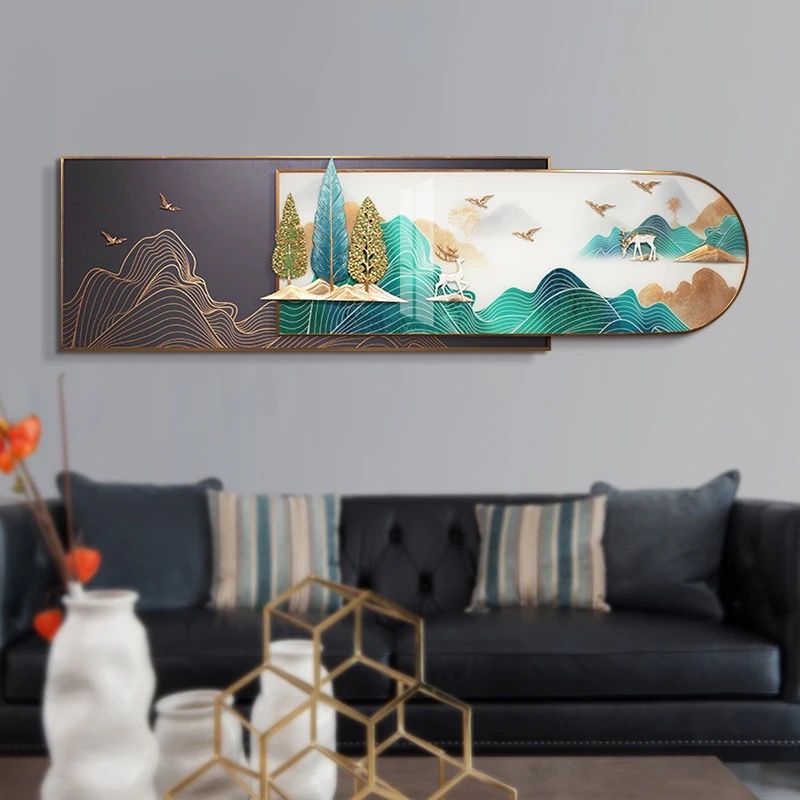 Mystic Valley - Nature Themed Premium Metal Wall Art