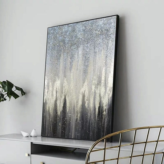 The Wave Whisperers Premium Handmade Oil Painting (4 x 2.5 Feet) Style 1