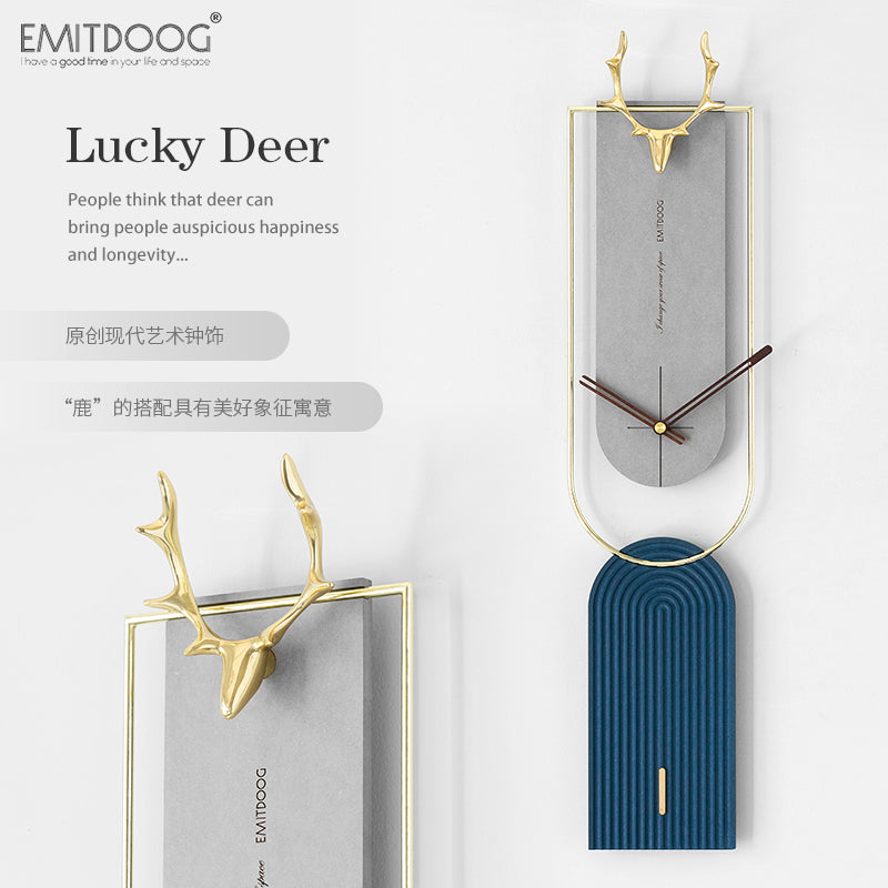 The Cosmic Creation - Luxe Wall Clock - Style 7